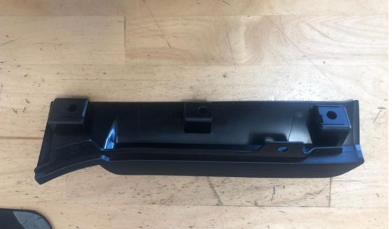 پوشش چرخ دست چپ برای Tesla Model X 2015-2021 پلاستیک سیاه