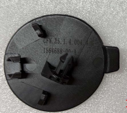 Tesla Model S باپر جلو هک کشنده پوشش 2021-2023 پلاستیک سیاه