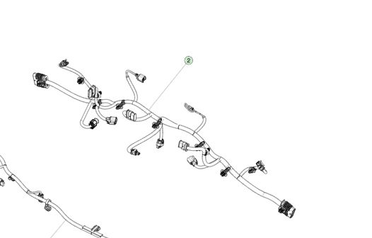 تلسلا مدل 3 2020 FEM Harness Assembly 1567961-00-A سیاه