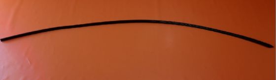 نوار لاستیکی مشکی براق برای تسلا مدل 3 2017+ 212x26x5mm