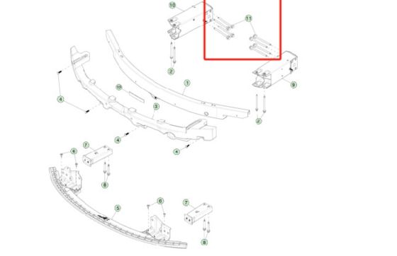 پیچ M10-1.5X157 HF برای تسلا مدل 3/Y - 1120775-00-A