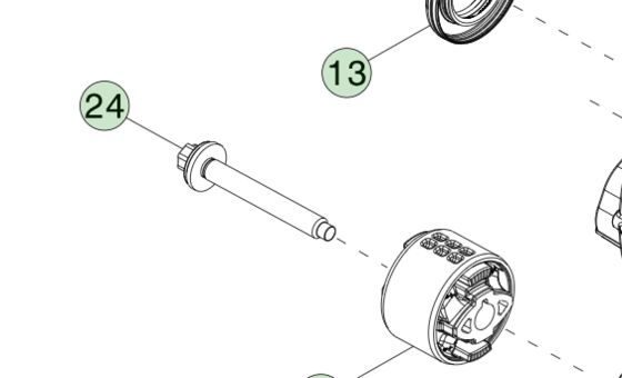 پیچ M12-1.75X99 HF برای تسلا مدل 3/Y 2017+ | 1461643-00-A