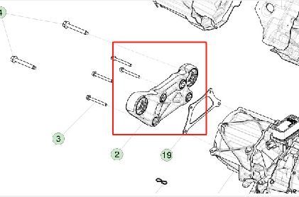 بازوی واکنش گشتاور تسلا مدل X 1500 نیوتن متر SDU-F 2015-2021