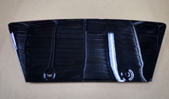 پوشش قلاب یدک‌کش سپر عقب تسلا مدل S، 52x25x6 سانتی‌متر، پلاستیک ABS