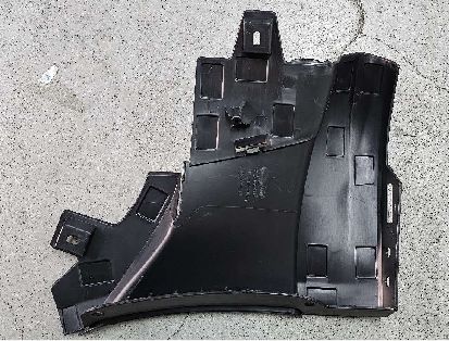 تسلا مدل S 2021 جلو چپ بمر براکت 43x35x10 سانتی متر سیاه