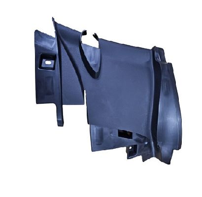 براکت چراغ مه شکن جلوی چپ تسلا مدل X 2021+، 44x35x6 سانتی‌متر، ABS مشکی