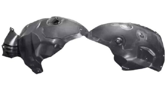 گلگیر چرخ جلو چپ تسلا مدل 3 2023+ پلاستیک سیاه 170x80x35mm